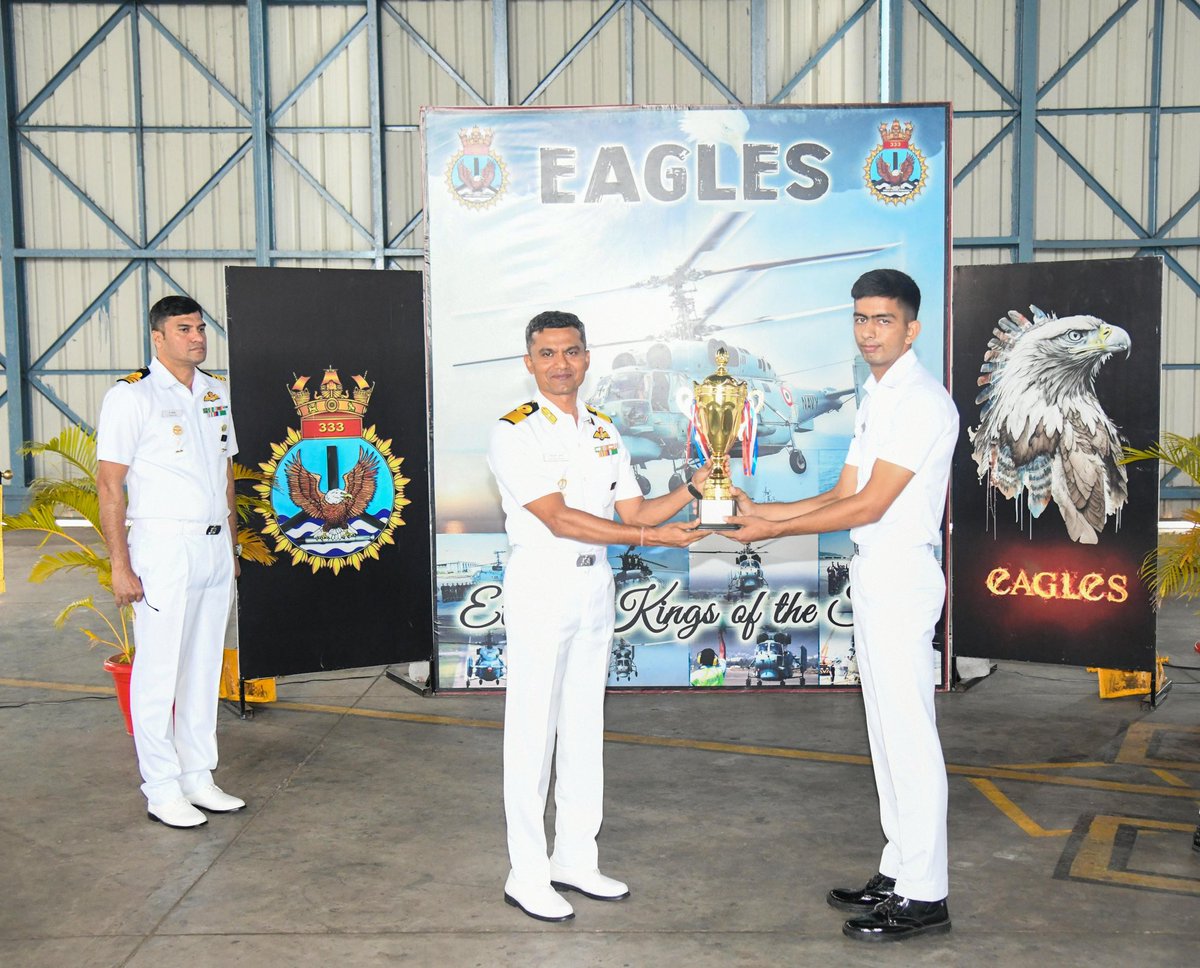 IN_Dega's tweet photo. ✨ A momentous day at #INAS333, @IN_Dega!

✨ 67 #Agniveers, including 14 incredible #WomenAgniveers, successfully completed their On Job Training on Kamov 28 Aircraft.

✨ The ceremony was reviewed by Cmde Shivaji Yadav, #CODega, wherein the trainees took the inspiring “Aircraft Tradesperson Oath.” 

📸 Glimpses of the #Agniveers onward to serve with pride and excellence!