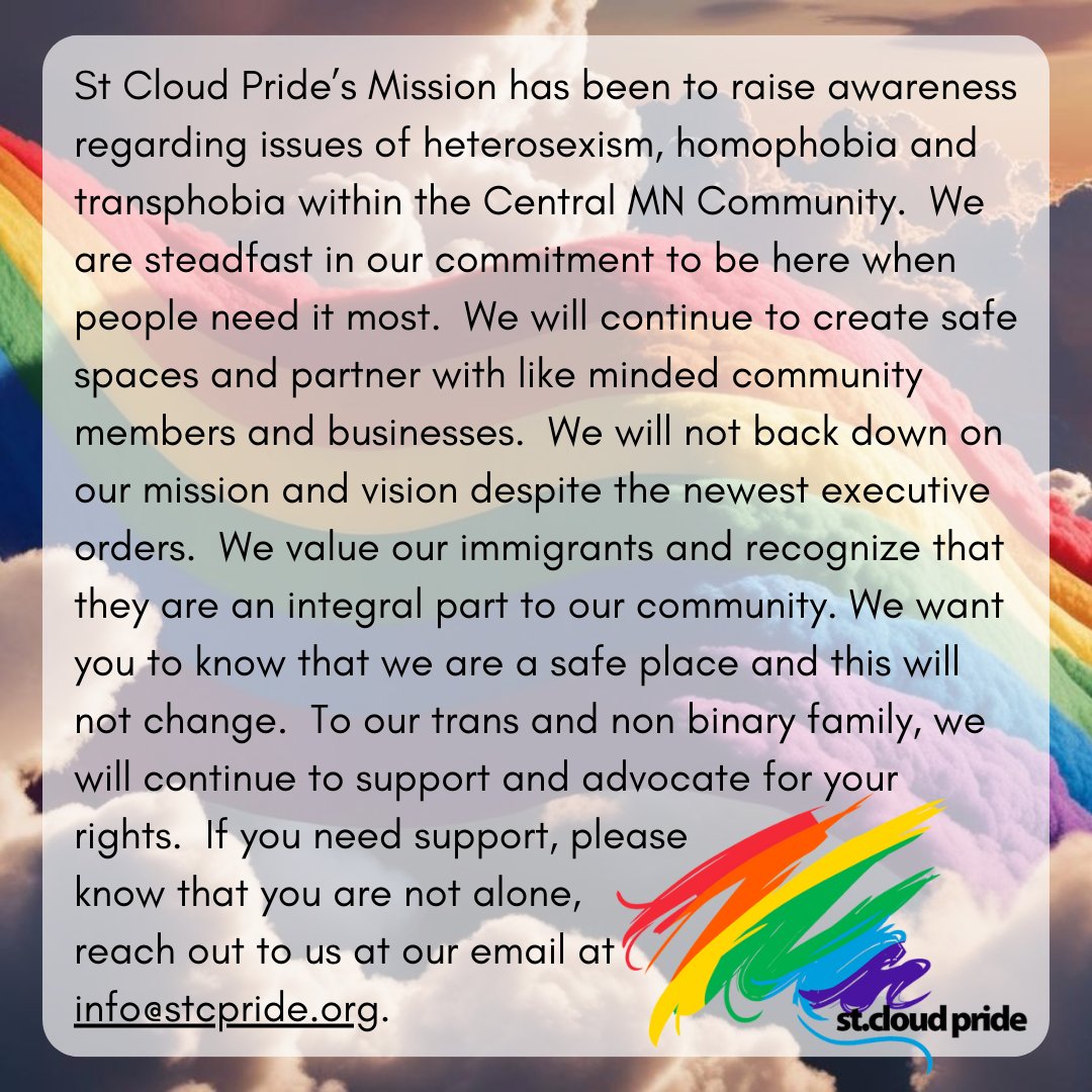 St. Cloud Pride MN tweet media
