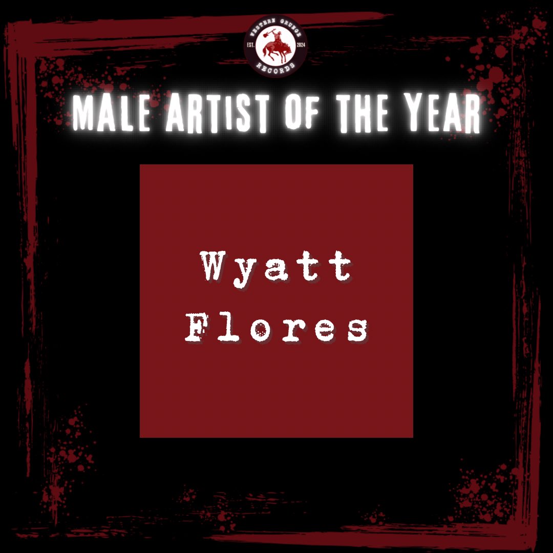 And our male artist of the year, the one and only <a href="/WyattFlores10/">Wyatt Flores</a> 👏🏻 rock on, brother!