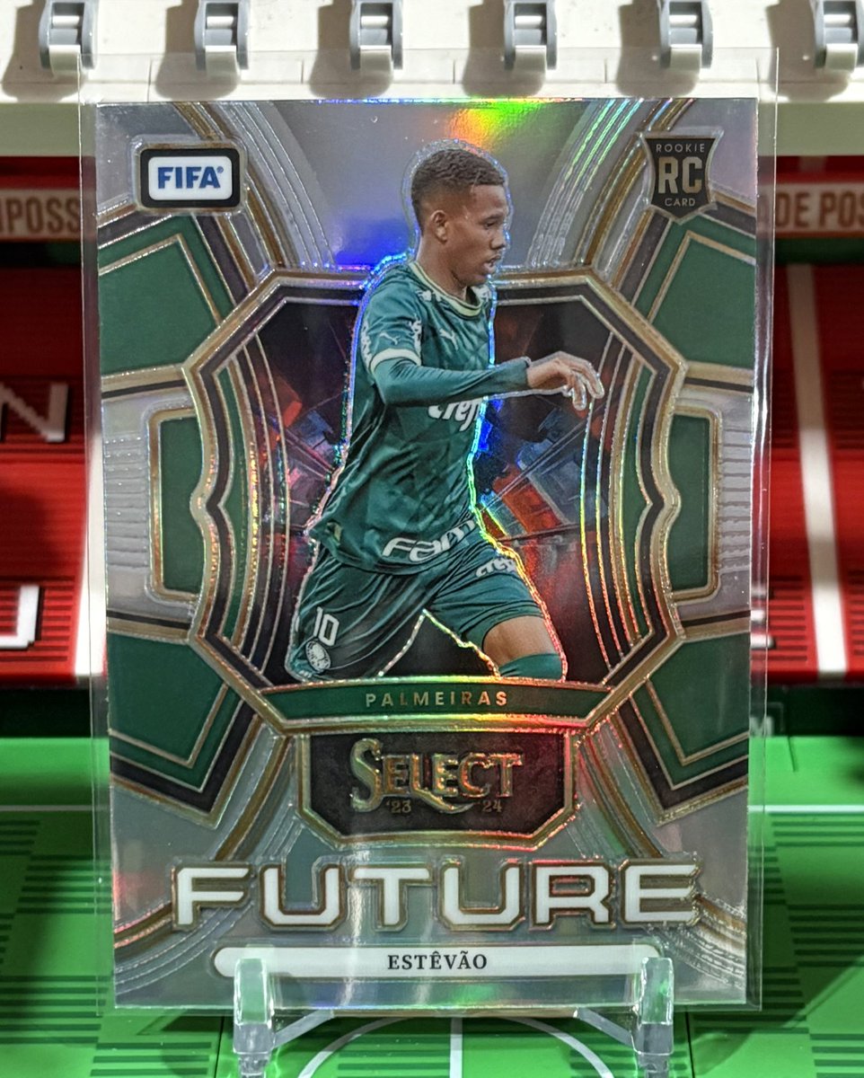 soccerballsfc's tweet photo. Estevao rookie card #SoccerCards https://t.co/Ff25fUjcIS