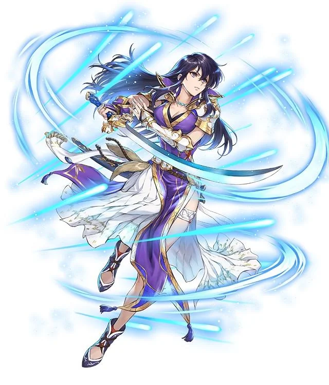 Pheonixmaster1's tweet photo. Full Artwork of Legendary Ayra. 
The Artist is makimura shunsuke (@?)

She gives [Potent Follow-Up] status to herself and her allies and this greatly increases the nuking potential that helps vs. Shield Fighter Armors as they don't get DR vs. Potent hits! https://t.co/aBYjOYFHL8