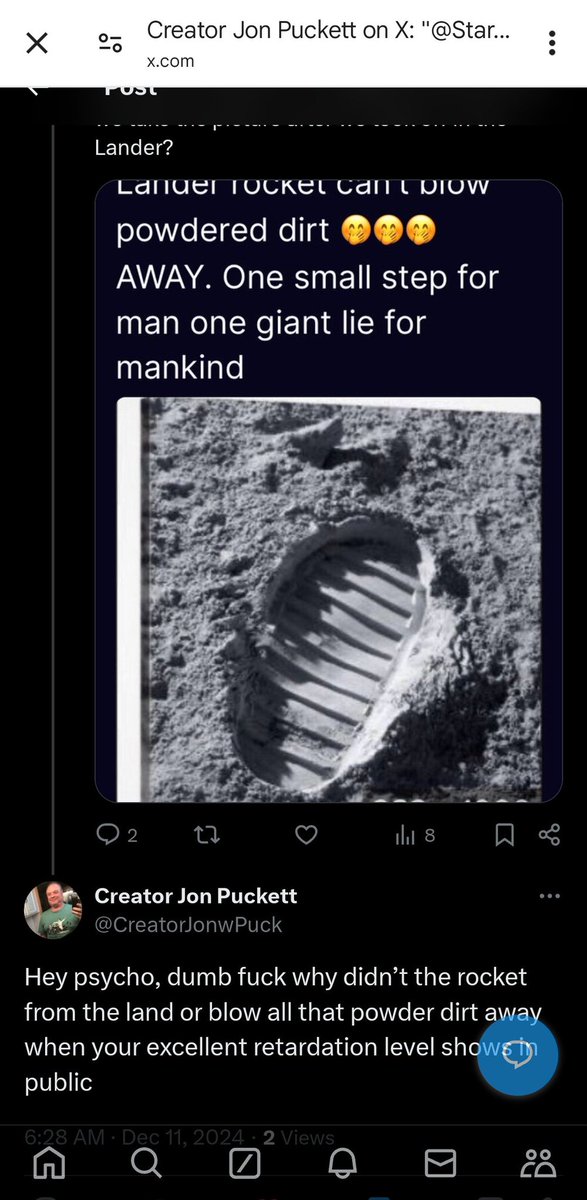 FreakestP75274's tweet photo. Last Time I Checked, Arguments Involved Replies... and @CreatorJonwPuck Says you can't photograph from a moving object. Dummy.
 @ItsStillNotFlat 
@GaryTheAlien44 @FlerfHerder @4dots899721 @purplepeople @DoctorHekell
@ThatGuyM88  @PeterCiszewski @yy_desa @IEAffiliate @jpvanhoy https://t.co/FjNTmUHjPx