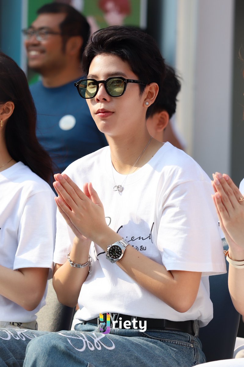Yriety's tweet photo. “ปาย ฉัตรนภา” ในพิธีบวงสรวงซีรีส์ "B•Friend เจตนา (ไม่) ลืม" เตรียมตัวพบกับเรื่องราวสุดเข้มข้นได้เร็ว ๆ นี้! 💖

#บวงสรวงBFriendSeries 
#BFriendSeries 
#IDX 
#cnp_orio https://t.co/NMV9qlajXG