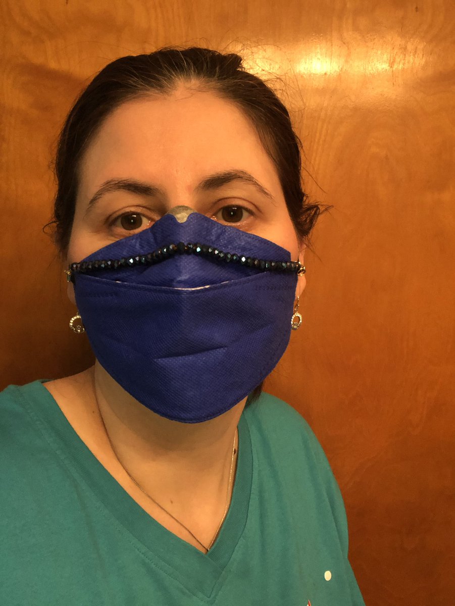 MichaelaFergus6's tweet photo. Made some #maskchains today. This one is my fav. #stillmasking #covidisnotover #SaltingTheVibes https://t.co/DT6zQJO5W4