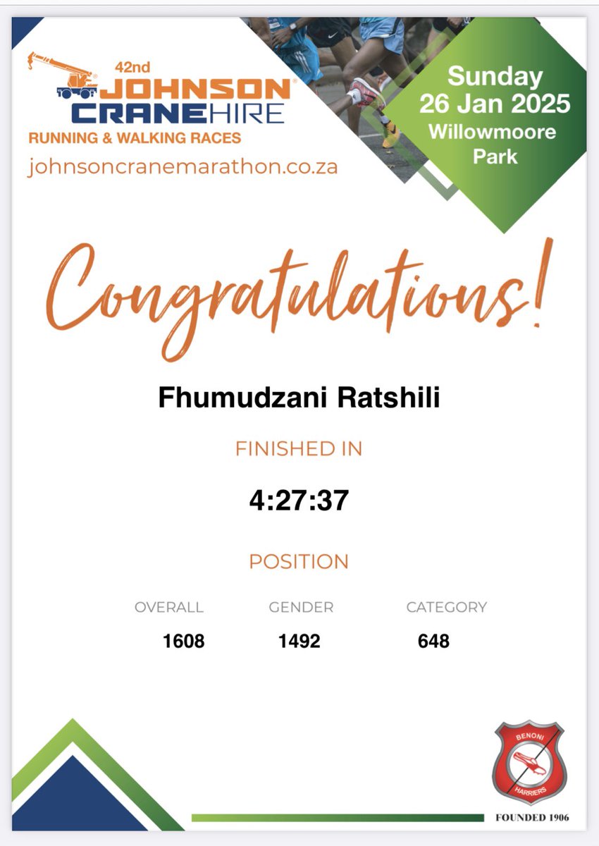 fhum_rats's tweet photo. My third marathon ever and it's a PB. We had an amazing support from our club, @justrunningac 👌🏾. Early morning trainings are starting to pay dividends. Proud to be one of the blanket-haters 🤣
#MedalsMonday
#MedalMondays
#JRAC
#FetchYourBody2025
#JohnsonCraneMarathon https://t.co/9G8Zm6S0t8
