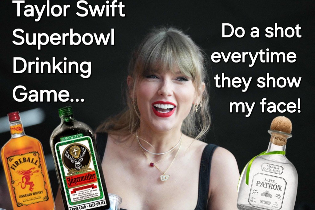 Last year we did a total of 23 shots each. We was slurring in the fourth quarter. #drinkinggame #superbowl2025