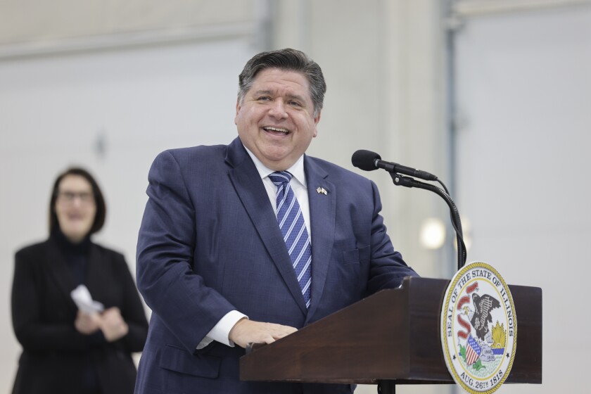 Governor JB Pritzker to Donald Trump: You come for my people, you come through me.

RETWEET if you are proud to stand with <a href="/GovPritzker/">Governor JB Pritzker</a> against Trump!