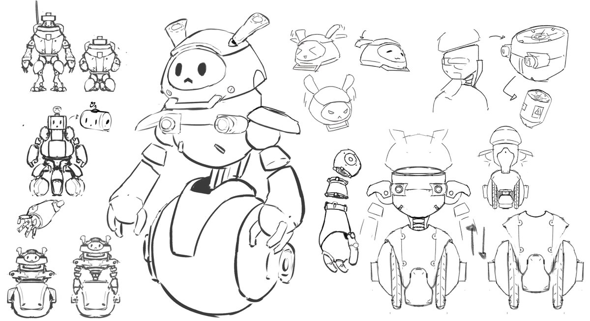 YueSolArts's tweet photo. Work in progress! 🤖 https://t.co/z54Pjb2qKB