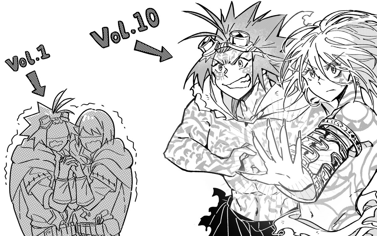 Bisco and Milo's character design going out of control and absolutely killing my pen