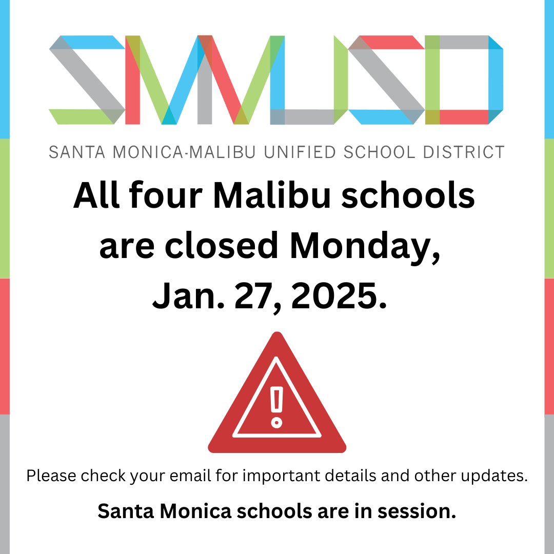 SMMUSD - OFFICIAL tweet media
