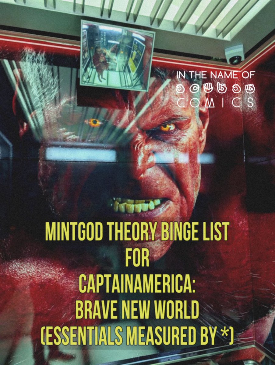 thenameofcomics's tweet photo. #MintGodTheory Binge List for #CaptainAmericaBraveNewWorld
(Essentials measured by *):
Black Widow*, Ant-Man &amp; The Wasp*, Shang-Chi, The Falcon &amp; The Winter Soldier**, Far From Home, Eternals**, Hawkeye, Wakanda Forever, She-Hulk**, Secret Invasion https://t.co/m5MdmTkTyQ