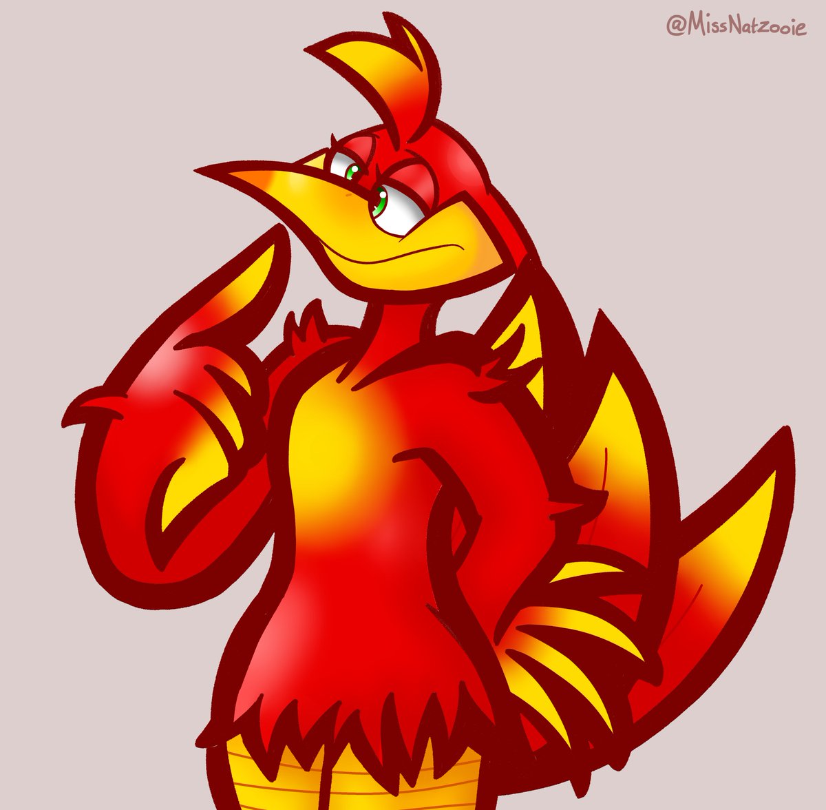 MissNatzooie's tweet photo. She's deep in thought #BanjoKazooie https://t.co/F9Txy6A00w