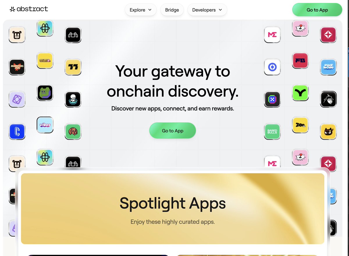The rollout of <a href="/AbstractChain/">Abstract</a> will be different from what you may have seen from other chains.

Traditionally with new chain launches, the first inclination is to add the rpc to an existing browser wallet, bridge funds in, and start buying random tokens.

With Abstract, we've