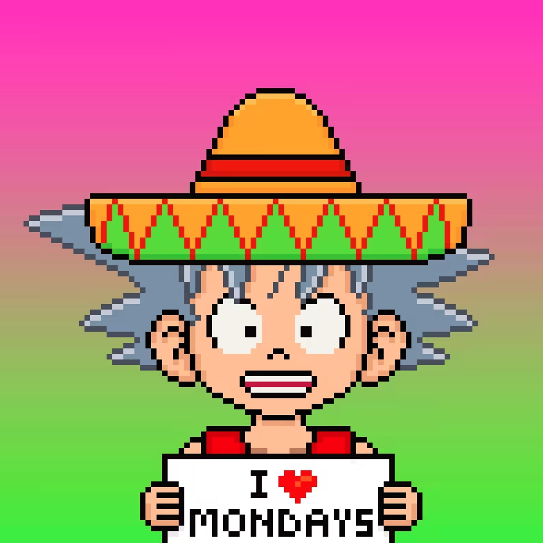 Crypto14Khvg's tweet photo. GM everyone #SolanaCommunity ☕️

It's a new week and we love Mondays, #LFGOKU🥳

"I❤️Mondays" #DBZ #DragonBallDaima 🐉

Keep on researching your coins #WEARETHEHYPE💪

#NFTS #web3 #LPFARM #staking #buyakira #engage https://t.co/9GRkQx2VXL