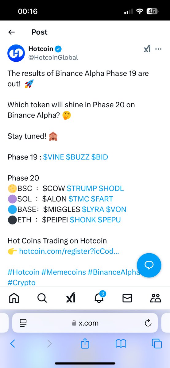 leeuwen_va83116's tweet photo. @pepe_unchained Pepu is on the list of “voting” for phase 20 to be one of 3,4 coins to be listed on binance Alpha!!! https://t.co/HHYoL1ym2W