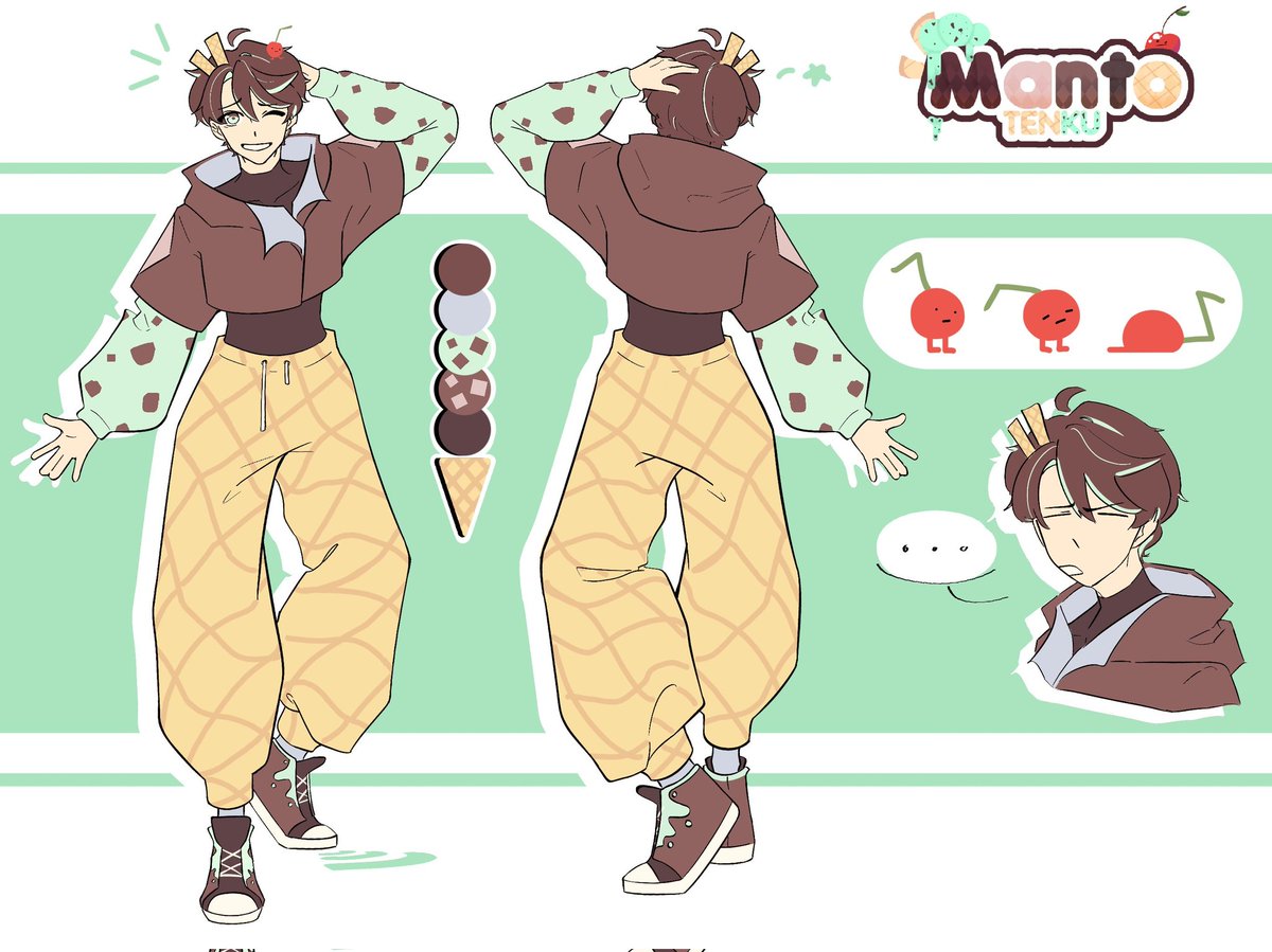 Manto Tenku🍃🍦VTUBER tweet media