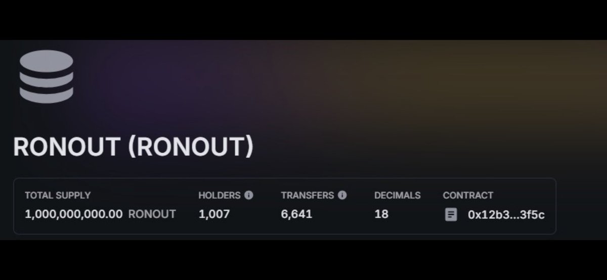 jelsckron's tweet photo. 1000 holders ✅  We have a wild family 🐰

$RONOUT
@soonronin https://t.co/20cziwT5ii