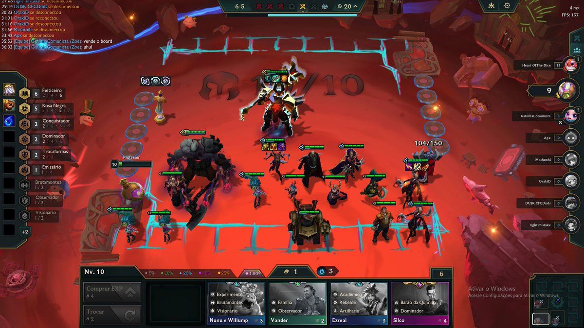 fui agraciado com o cavaleiro do apocalipse
tft é bom demais