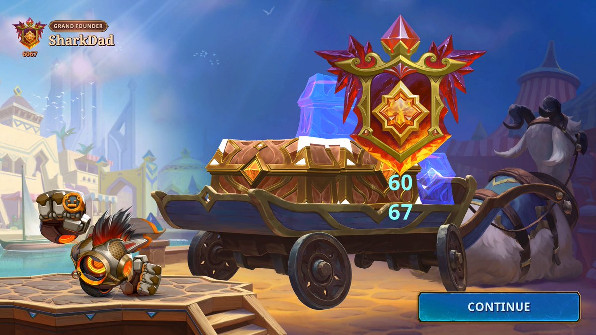 SharkDadTCG's tweet photo. This took way too long but finally hit Legend in the Bazaar ... Dooley is the man. https://t.co/FcR5gbqNON