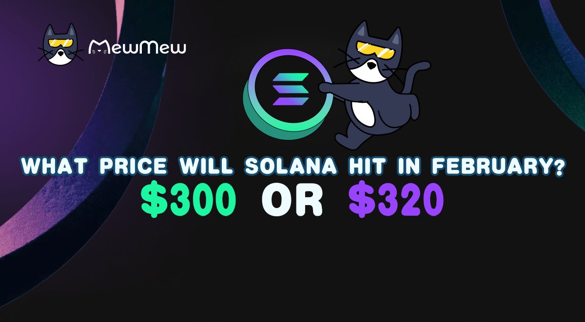 MewMew (@mewmew_tapp) on Twitter photo What Price will $SOLANA hit in this Feb?
Place your bets on MewMew now and join the fun! 🚀
💸10,000 XP awaits
Make your guess, rally your fellow crypto cats, and let's see who predicts it right.
👉t.me/MewMew_ton_bot…
#Solana #PredictThePrice What Price will $SOLANA hit in this Feb?
Place your bets on MewMew now and join the fun! 🚀
💸10,000 XP awaits
Make your guess, rally your fellow crypto cats, and let's see who predicts it right.
👉t.me/MewMew_ton_bot…
#Solana #PredictThePrice