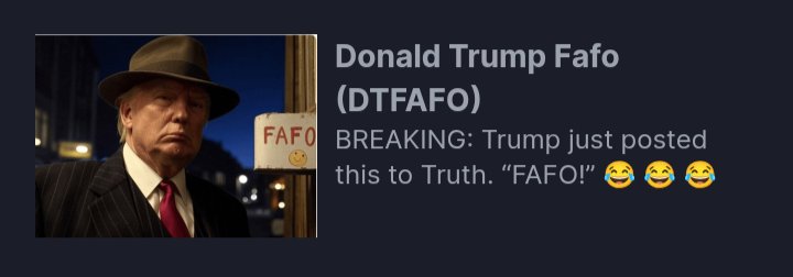 Ryan_ygprtm's tweet photo. @TrumpDailyPosts What is this that you made?
8yDFQGLD3dnoZ3BAq7PGdTsLmdem8Vz2Nw5Lh9KHpump https://t.co/m7OFRvZele