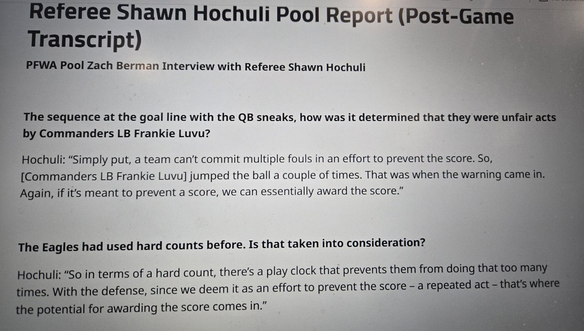 Pool report on the three consecutive encroachment penalties: