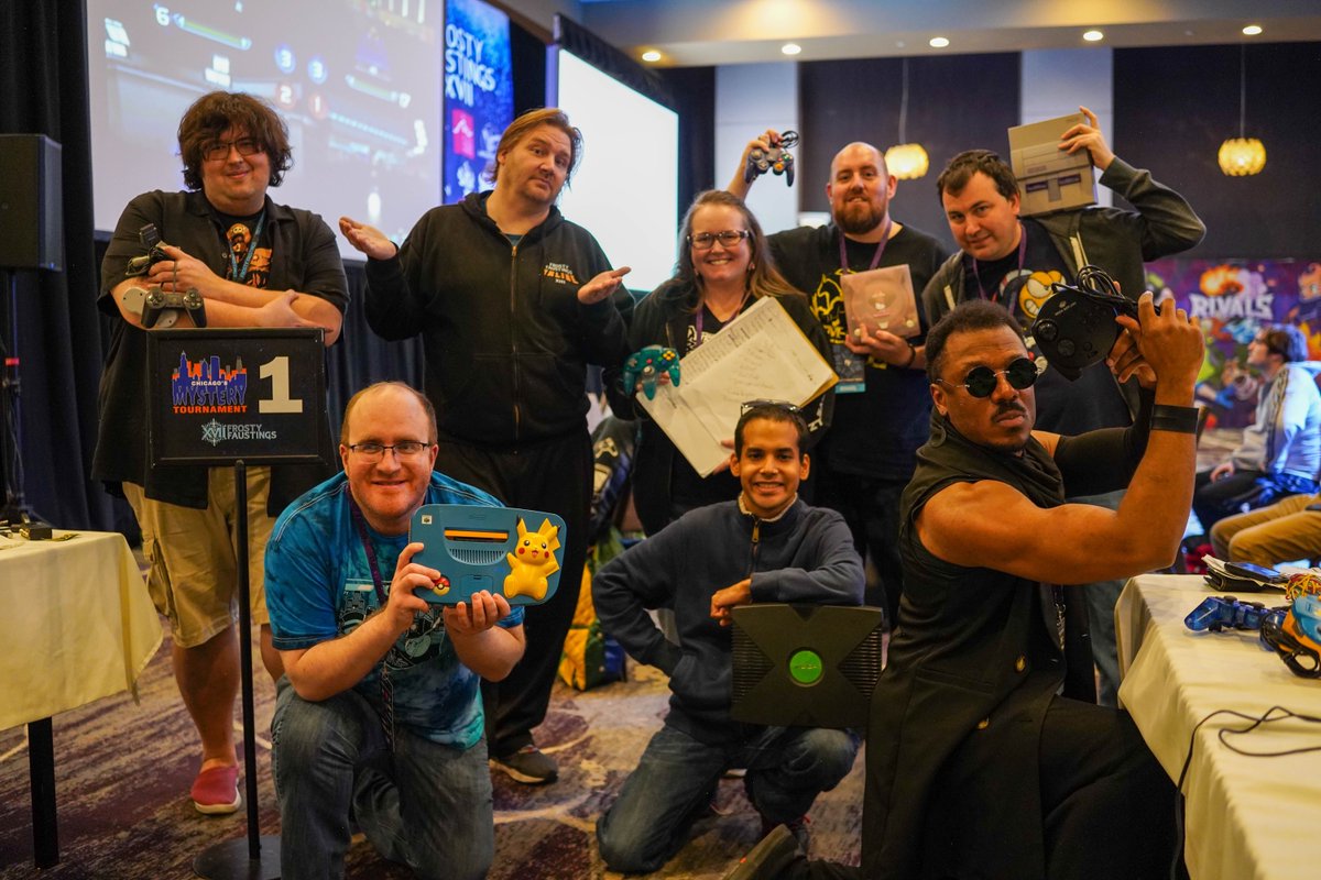 FrostyFaustings's tweet photo. Congratulations to your Chicago's Famous Mystery Tournament 2v2 Teams Top 4 at #FFXVII2025!

🏆: tacbac / @TCG_gekkouga
🥈: @Latino_Link / Westinulk
🥉: @ATXPhantomX / AAA Swirly Glasses
🏅: Bid00fus / Caravan

A massive thank you to everyone who organized the Mystery Tournament together this weekend at #FFXVII2025!