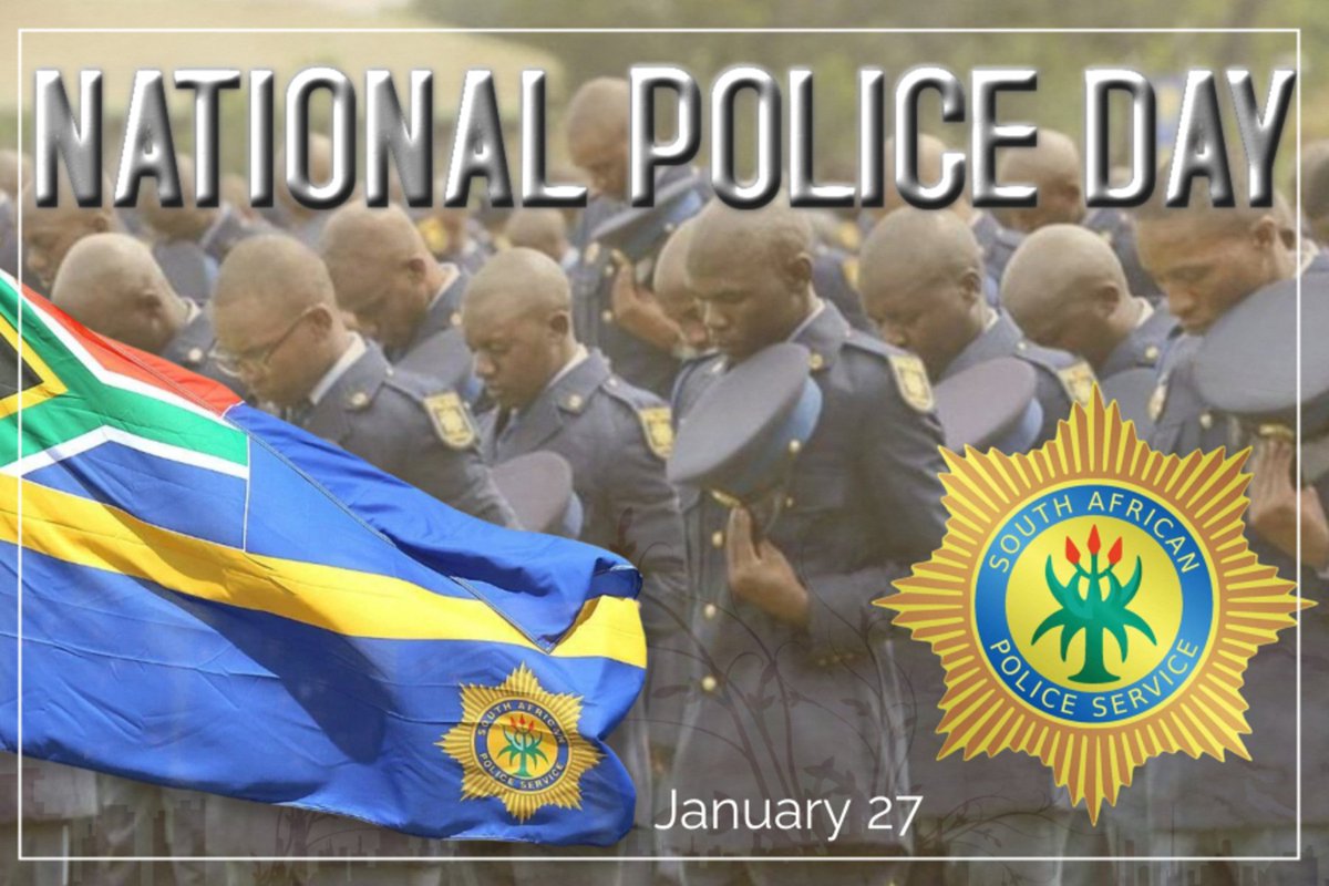 EdenvaleCPF's tweet photo. National Police Day, we pause to acknowledge the valour, devotion, and sacrifices of law enforcement personnel who selflessly serve and protect our communities

We also pay tribute to the memory of those who have made the ultimate sacrifice in the line of duty
#commemorate #SAPS https://t.co/tYZCZZKn8d