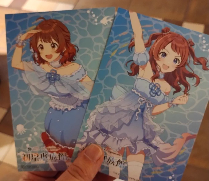広さんの香水が届いたり水族館コラボで花海姉妹揃ったりで浮かれてたらツイート忘れてました 
