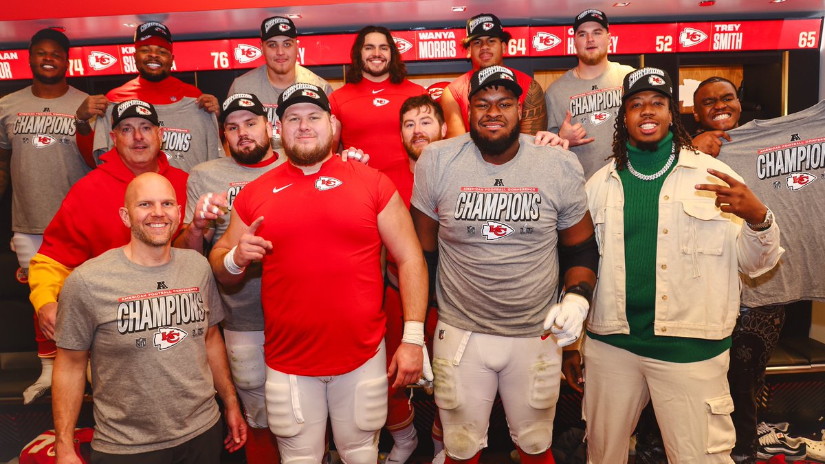 Chiefs's tweet image. This feeling NEVER gets old.