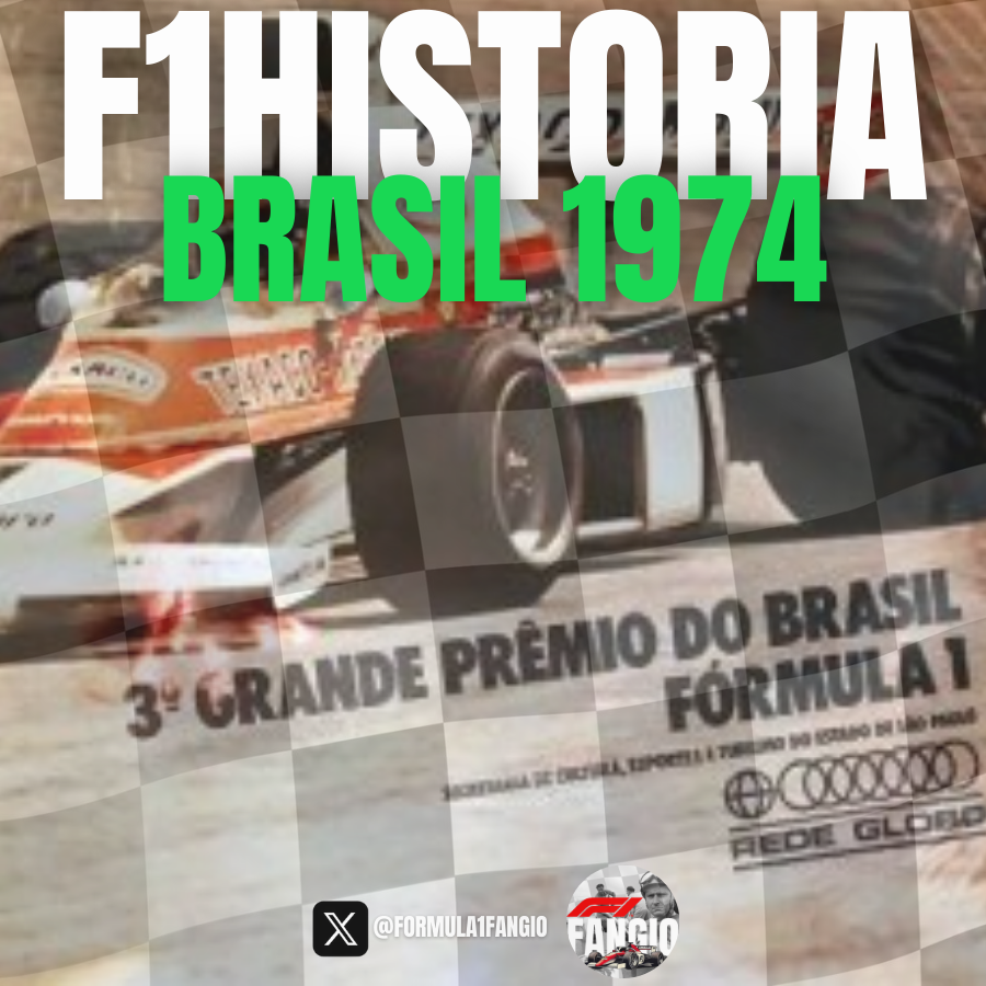 Formula1Fangio's tweet photo. 🏁 Un día como hoy en 1974 se disputó el GP de #Brasil en #Interlagos #SaoPaulo 🇧🇷
El podio:
🥇 Emerson #Fittipaldi (#McLaren)
🥈 Clay #Regazzoni (#Ferrari)
🥉 Jacky #Ickx (#Lotus)
Fittipaldi ganó en casa y luego se consagraría bicampeón 🏆🔥
#F1 #OnThisDay https://t.co/2RFWSvccKQ