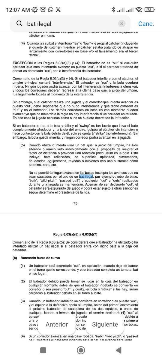 JuniorXlocutor's tweet photo. @dariotiop @Enrique_Rojas1 Mire el acápite (5) si está adulterado Escogido Campeón. https://t.co/uII3yxhfoT