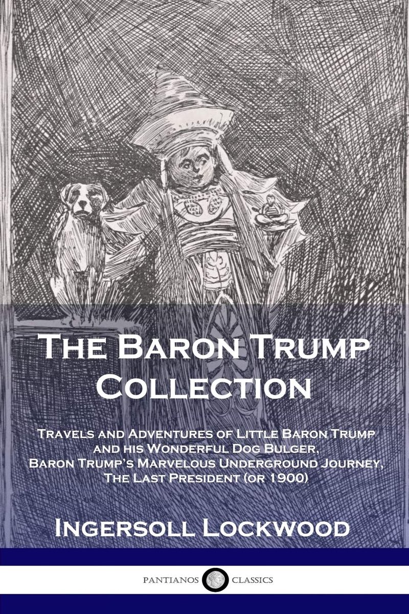 alx's tweet image. Just wait until you go down the “Baron Trump” &amp;amp; “Last President” books rabbit hole🤣