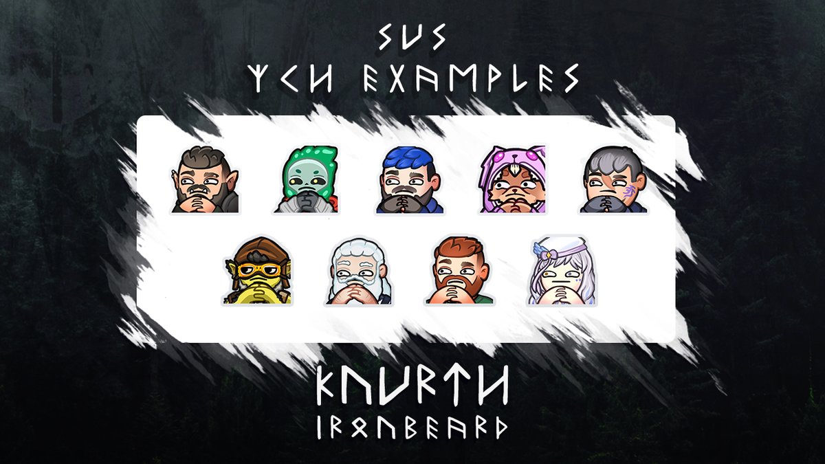 Knurth | Emote Artist tweet media