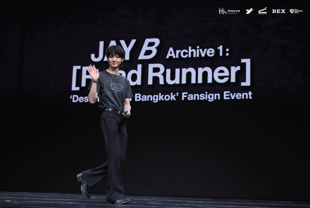 🏁🏃รวมภาพบรรยากาศสุดอบอุ่นของ JAY B กับเหล่าอากาเซ่ ภายในงาน “JAY B [Road Runner] Fansign Event in Bangkok” วันที่ 13 มกราคม 2568 ณ โรงละครเคแบงก์ สยามพิฆเนศ สยามสแควร์ วัน (2) 
 
🔗 Facebook : BEXConcert
facebook.com/share/p/19VUyg…
 
—
 
🏁🏃Here are the warm moments with our JAY B