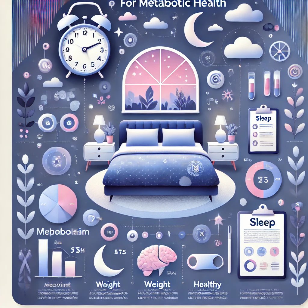 DlyHealtips's tweet photo. Prioritizing sleep is essential for metabolic health in 2025. Ensure quality rest to support weight management and reduce disease risk. #SleepHealth #MetabolicWellness #BetterSleep https://t.co/I7AtFEWv1k