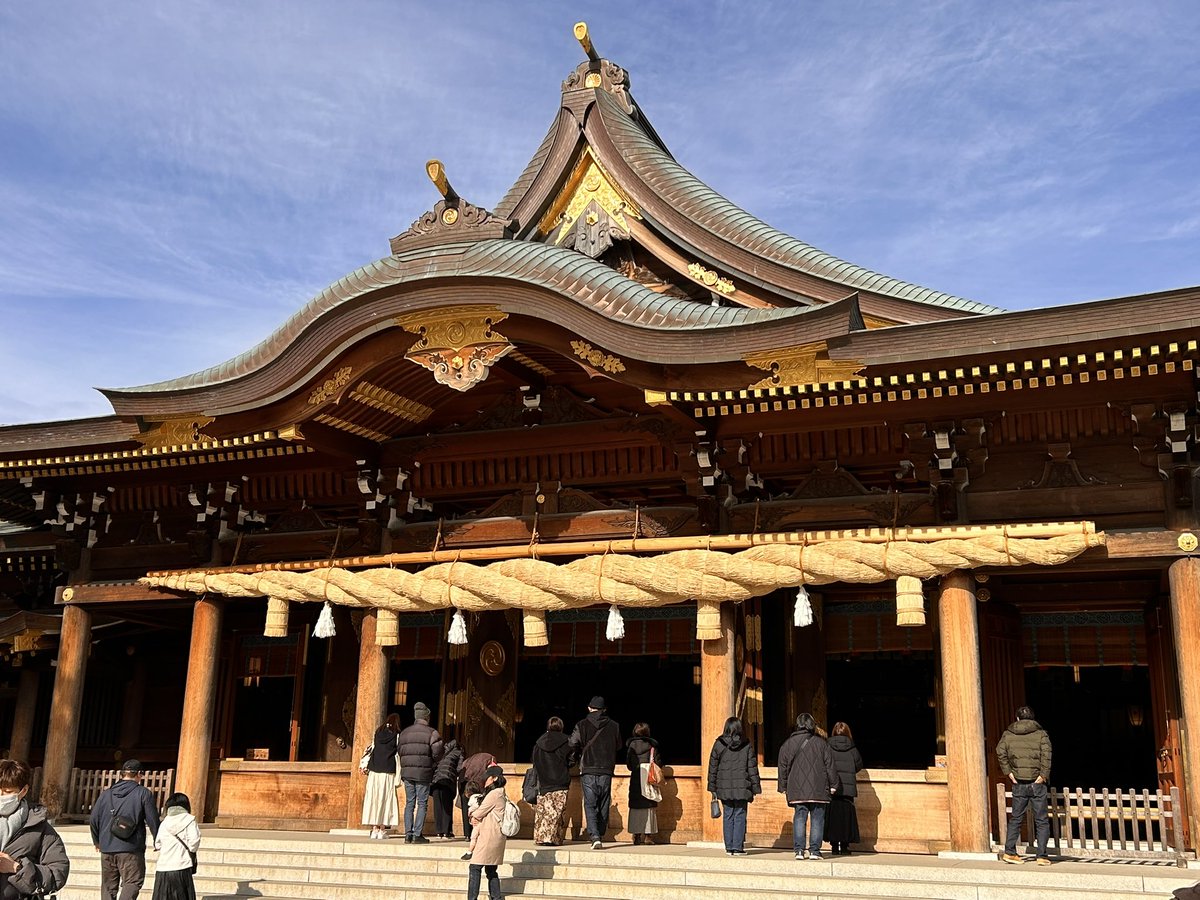 hiro61831's tweet photo. #寒川神社　#遅い初詣 https://t.co/gEt9vcdACD