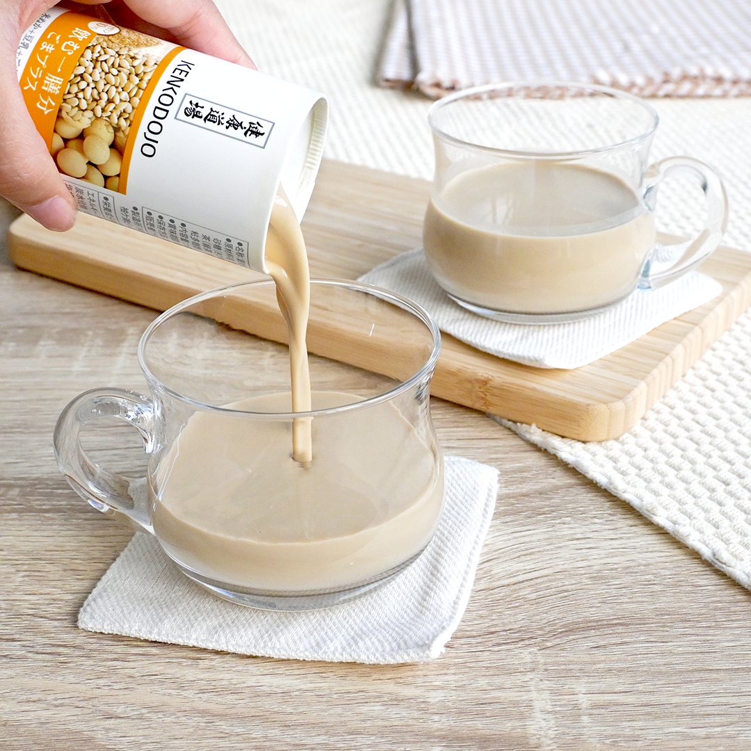 冷えこむこの時期は体に疲れが溜まりやすくなっています。
そんなときはビタミンB1！
大豆などに含まれ、エネルギーを作り出す大切な働きをしています。

健康道場の「飲む一膳分　ごまプラス」には、ビタミンB1はもちろん、玄米や大豆、ごまに含まれる栄養がギュッと一本に🌾