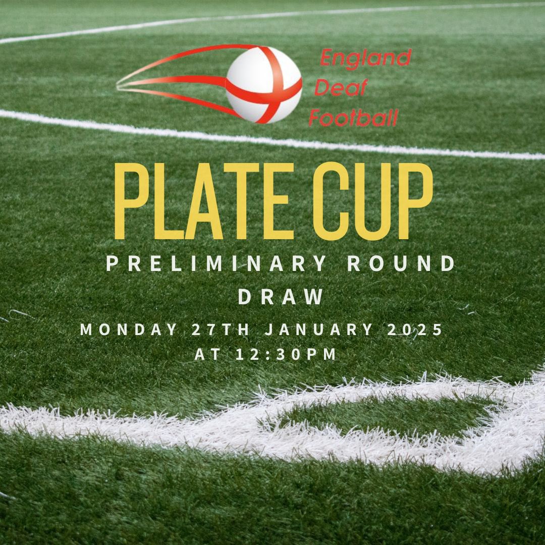 The preliminary round draw will be made Monday 27th January 2025 at 12:30pm for the EDF Plate Cup. The draw will be live on FaceBook. 

The reason we are doing a preliminary round draw is because there are 5 teams; we need 4 to play a semi final.