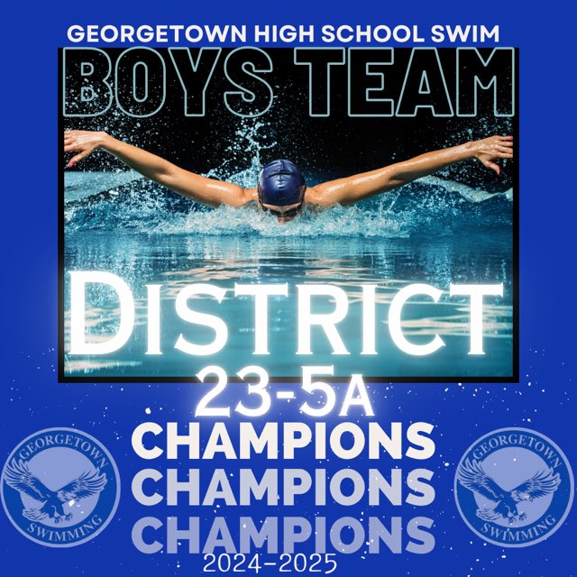 Championship Season is here!! 
Round 1: Girls &amp; Boys District 23-5A Champs!