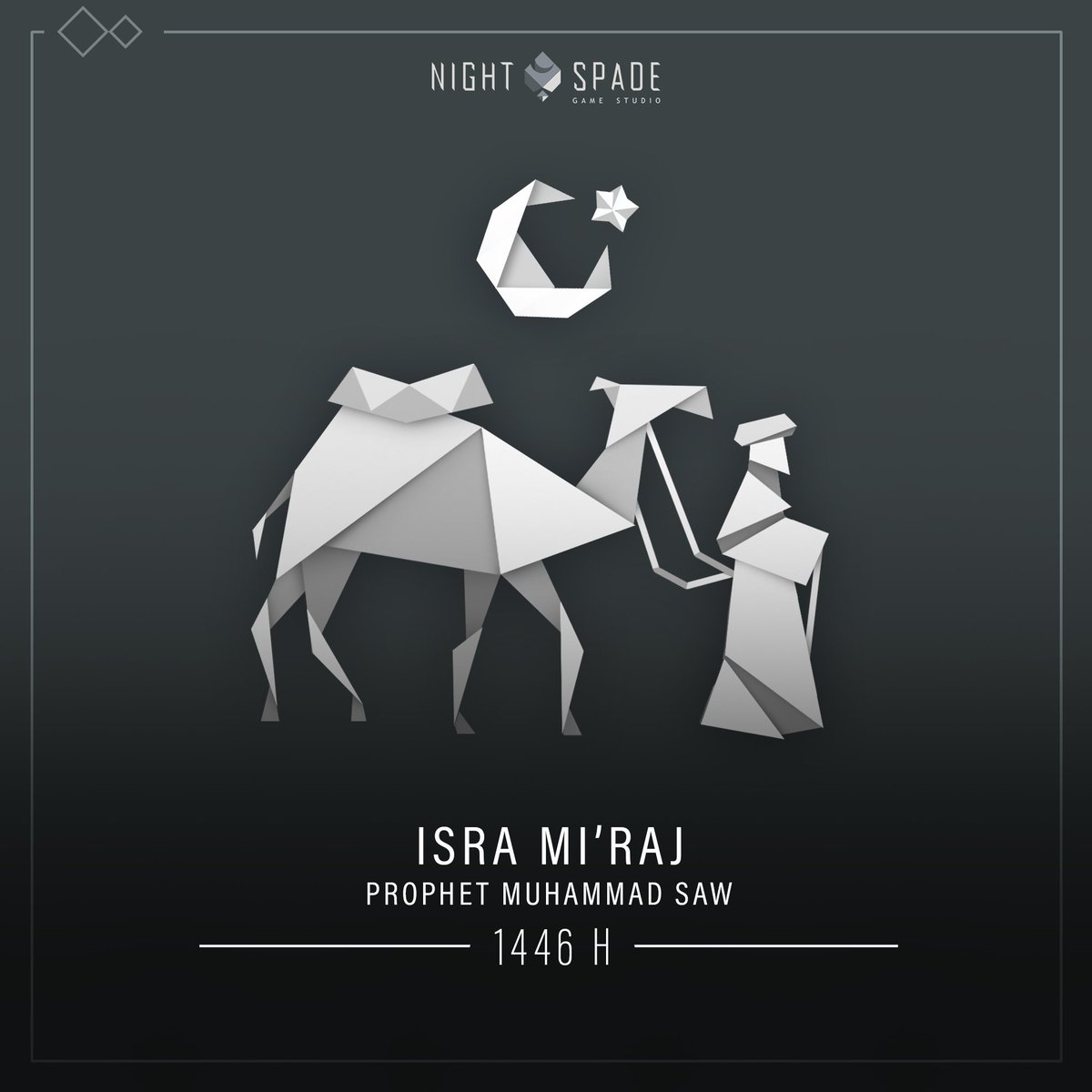 Selamat memperingati hari Isra' Mi'raj 1446H. Mari tingkatkan keimanan dan ketakwaan kepada Allah SWT dalam setiap aspek kehidupan kita.