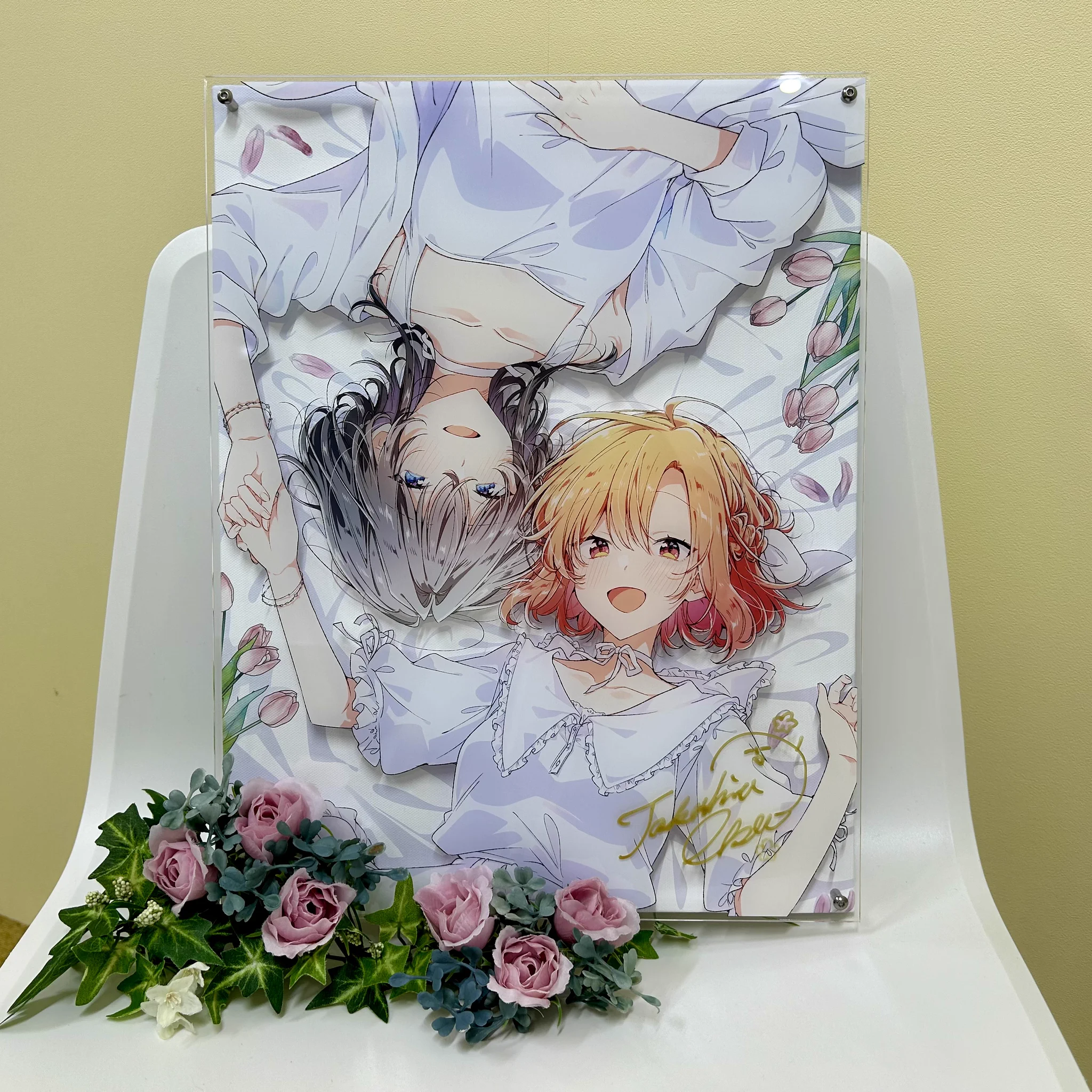 ささやくように恋を唄う 直筆サイン入りレイヤードグラフ X-এ ささやくように恋を唄う【公式】: 