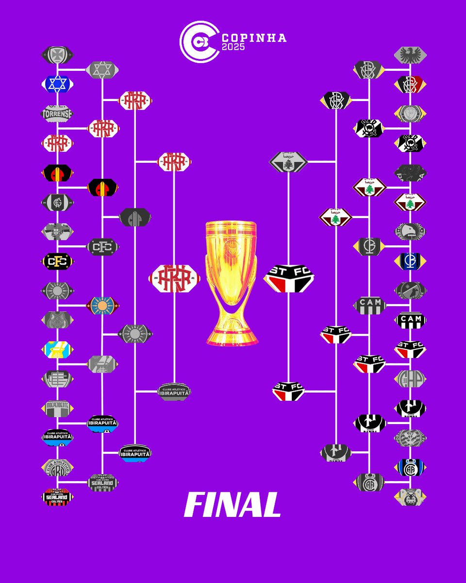 AGORA É DECISÃO! 
AGORA É RJ x SP 🔥

#CopaDosSonhos