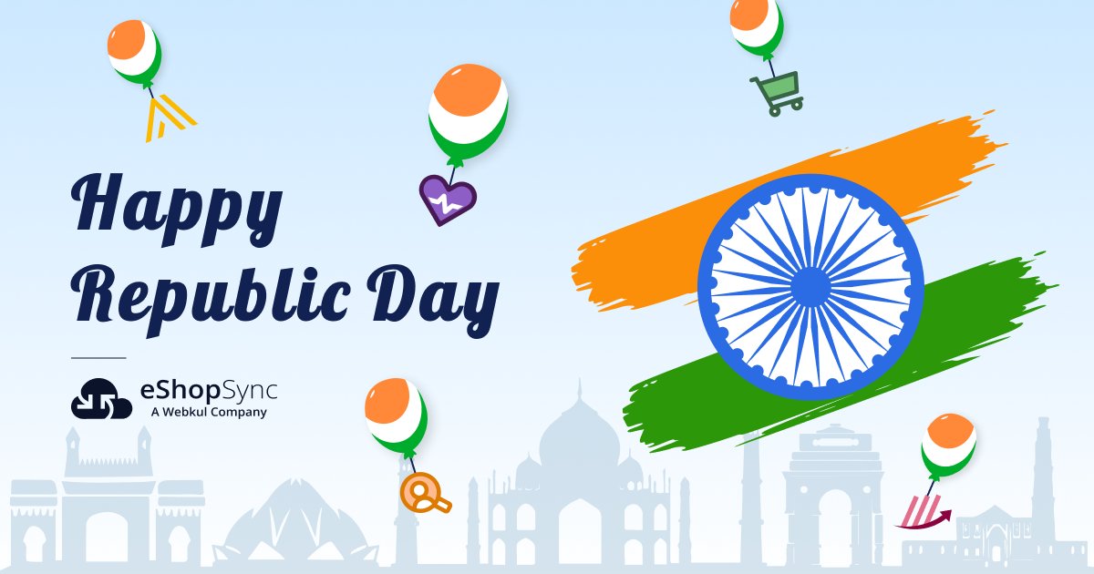 Empowering innovation with the spirit of unity. 🇮🇳 Happy Republic Day! 
#TechForIndia #RepublicDay #esshopsync