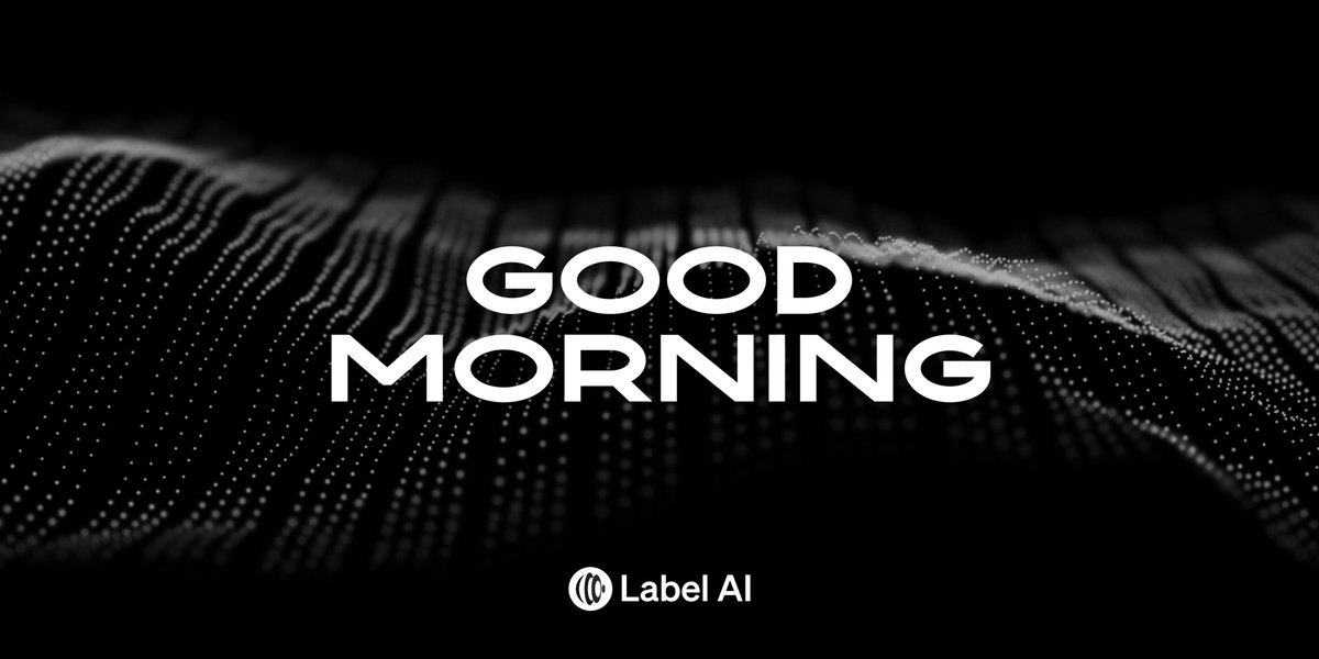LABELFoundation's tweet image. ☀️ Rise and shine, lovely people!

Start your day with a positive mindset and the beautiful sounds of LABEL AI.
Here&apos;s to a fantastic day! 🎵✨

▶️ Download TRACKS dApp: clesson.page.link/GMEHtKdcnQWAVh…

#LABELAI #Label #TRACKS #GoodDay #Web3 #Blockchain #Crypto #MusicFI