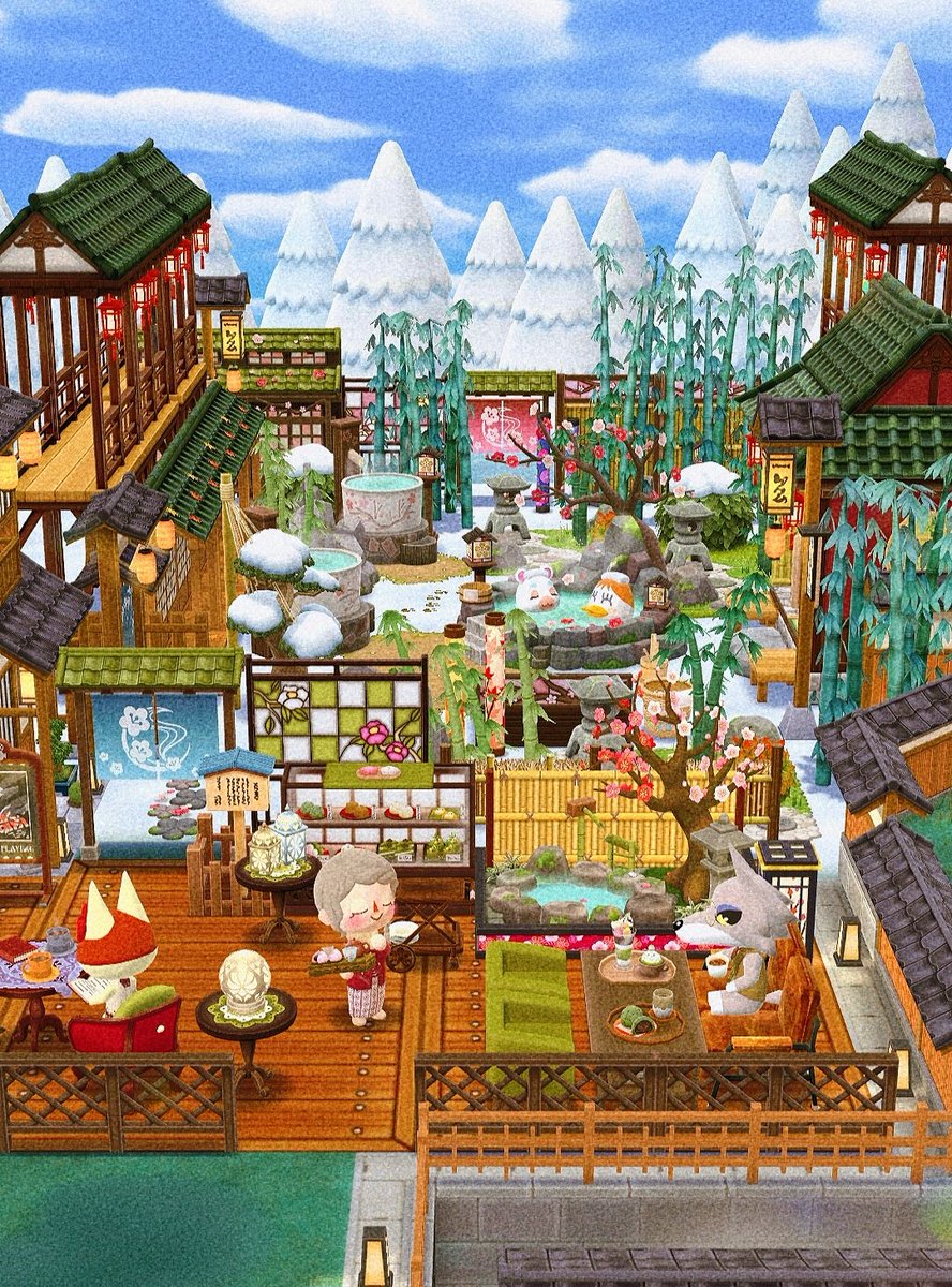산 온천♨️ #acpc