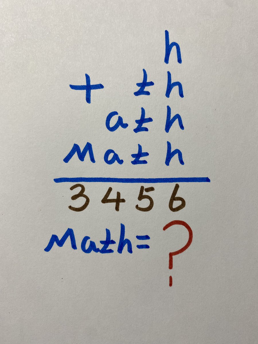 GeometryPuzzles's tweet image. Math riddles: addition #addition