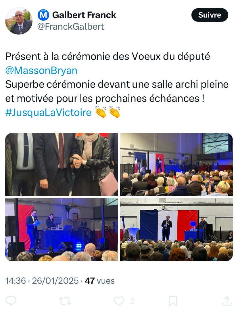ChrisBelicchi's tweet image. Voilà l’intérêt que le petit conseiller municipal et communautaire du #Cannet accorde à vos votes

Absent lors des vœux adressés à la population qui l’a élu,mais présent à ceux des députés Le‘tu m’as tu vu’politique

Les élections approchent,Bientôt ils seront de retour partout.
