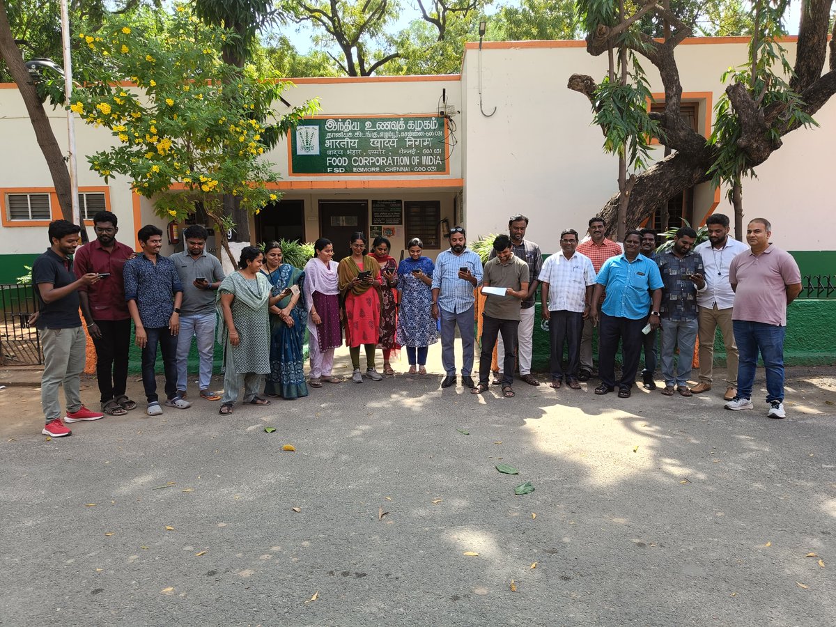 Celebration of National Voter's Day 2025 by taking Voters' Pledge on 25/01/2025 at FCI DO Chennai,FSD Avadi and FSD Egmore. #NationalVotersDay <a href="/FCI_TamilNadu/">FCI (Food Corporation of India) - TamilNadu</a>