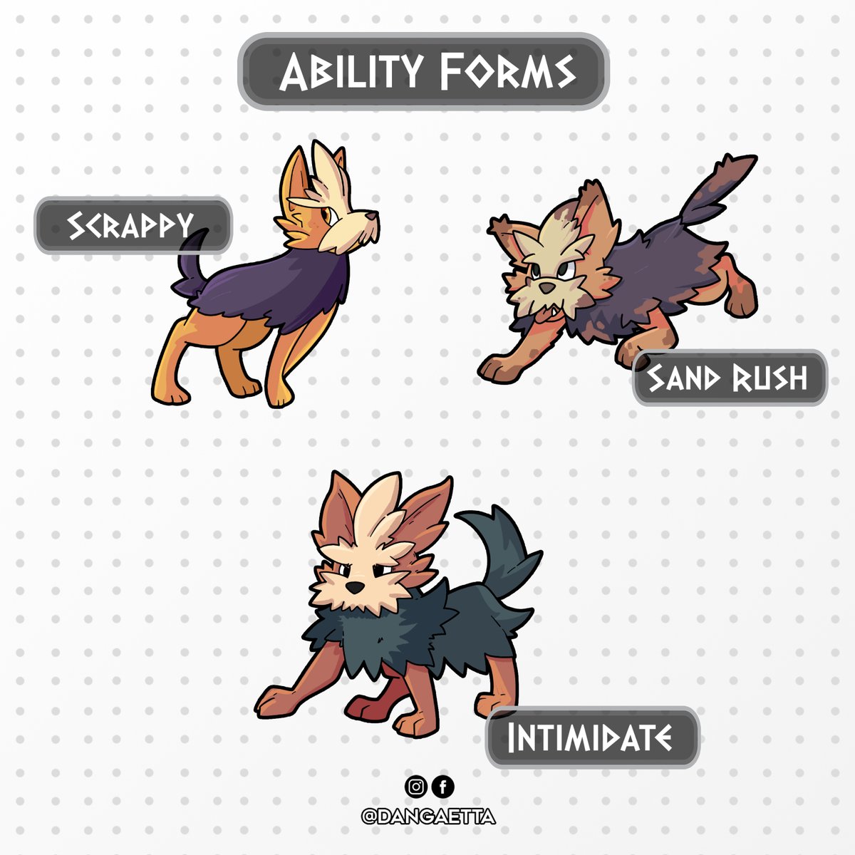 DannyKnino's tweet photo. "What if abilities changed the appearance of a Pokemon? "
En mi caso fui por mi pokemon favorito: Herdier
Post inspirado por @n0rtist
#AbilityForms #pokemon #herdier #fanart https://t.co/tnbmWJnTCO